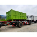 Dongfeng 15 tons hydraulic/hook arm garbage truck with garbage box