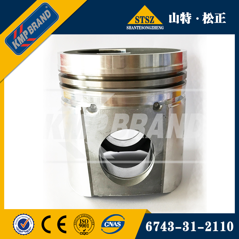 Engine Piston 6743-31-2110 for Komatsu Engine SAA6D114E-2BB-VH