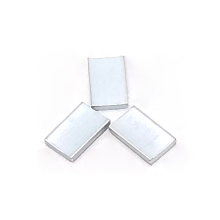 Customized Powerful Block Shape Zinc Coating N52SH NdFeB Permanent Magnet in Drone Motor