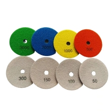 3M Polishing Tools for Marble and Granite - Diamond Angle Grinder and Polishing Pads
