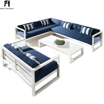 Customized Aluminum Frame Patio Furniture - Factory Hot Selling Garden Outdoor Cushion Sofas