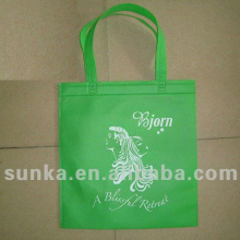 Handled Style Nonwoven Tote Bag Made By Machine