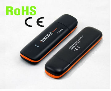 support android 2100Mhz CE certificate 3g usb modem compatible with android tablet