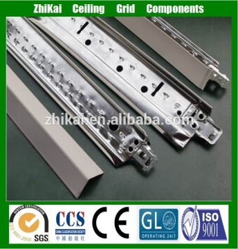 Suspended T-bar ceiling grid component