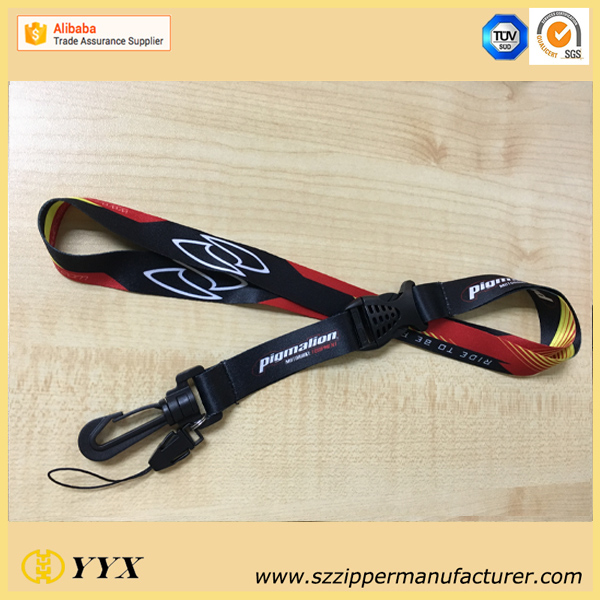 heat transfer logo printing lanyard