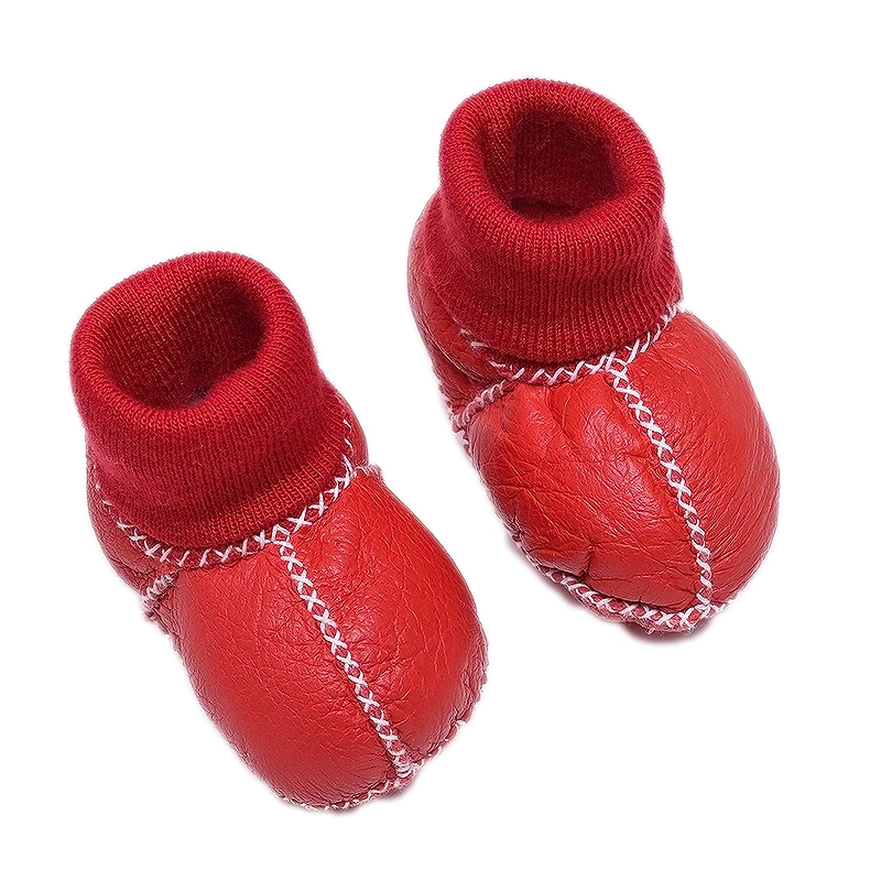 Whoesale Price Sheepskin Fur Baby Shoe