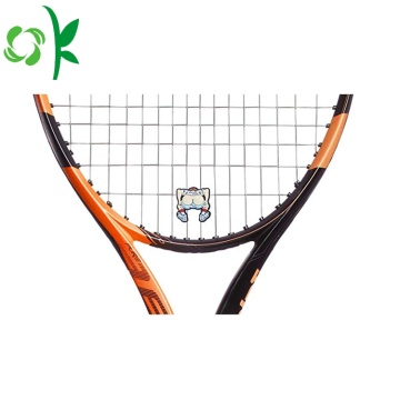 Interesting Freak Silicone Racket Dampener Tennis Stabilizer