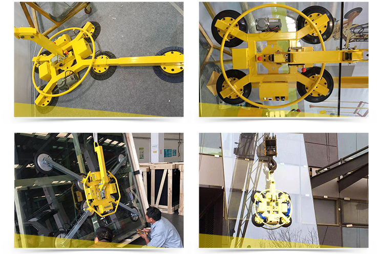 Vacuum Lifting Glass Handling Device Vacuum Lifter Moving Machine