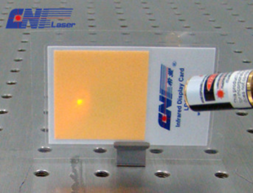 Eyes Can See IR Laser Upconversion Materials Card