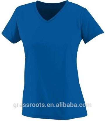 Wholesale blank v neck t shirts for women, women deep v neck t shirts