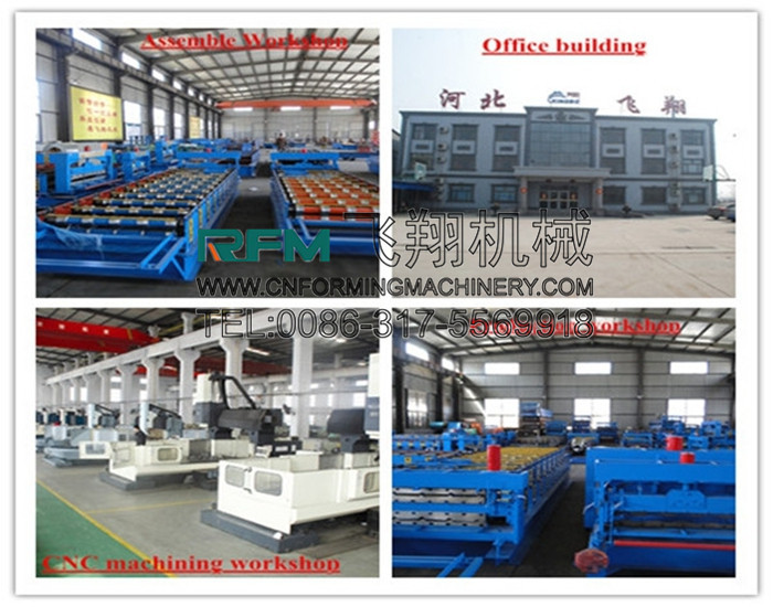 FX steel strip wall frame track and stud equipment