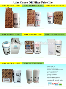 atlas copco oil filter lubricant coolant filter oil filter element 1613610590                        
                                                Quality Choice