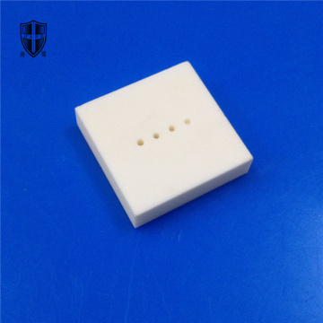 abrasive alumina Al2O3 ceramic brick plate with holes