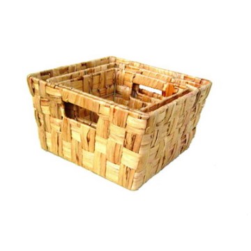 water hyacinth basket