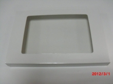 High Quality PVC Window Folding Box Paper Gift Box Cardboard Gift Box with Gloss Lamination and Varnish Finish (HSHW015)