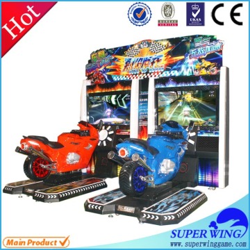 Video game motor racing game machine,motor arcade game machine