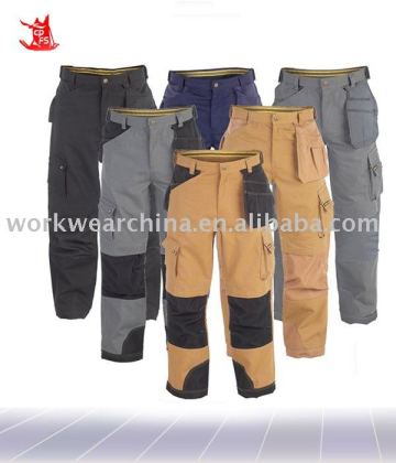 Mens Holster Work Pants with Knee Pads