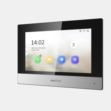 7-inch Touch Screen Remote Unlocking Station DS-KH6320-WTE1