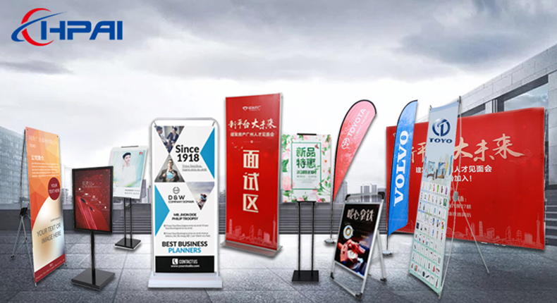 Widely Used x banner stand grey for Indoor Using Advertising x Banner Stand