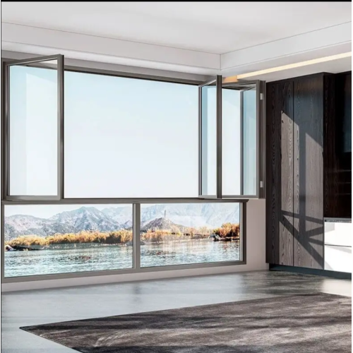 Simple Design Aluminum Folding Window