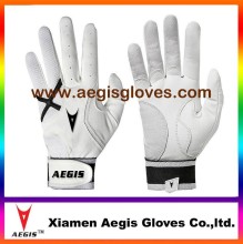 All white batting gloves