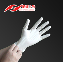 Disposable White Vinyl Gloves