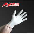 Gants en vinyle jetables de laboratoire