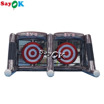 Inflatable Axe Throwing Game: Commercial Carnival Bouncy Sports for Kids