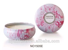 Pop flower scented candel in box candles