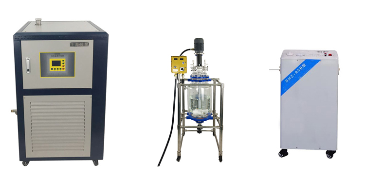 Customized 10L 30L 50L 100L stirring mixing glass vessel reactor for heating and cooling