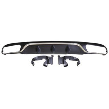 Silver E63 Normal Rear Lip Diffuser for BENZ E Class W213 E63