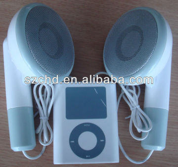 Unique design private mould lovely shape earphone speaker system