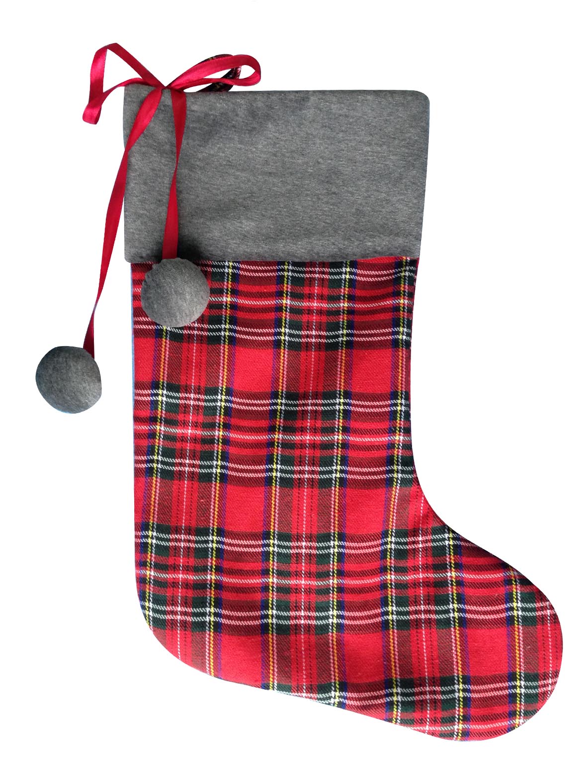 Scottish style christmas stocking