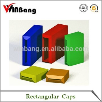 High Quality Masking Silicone Rectangular Rubber Caps