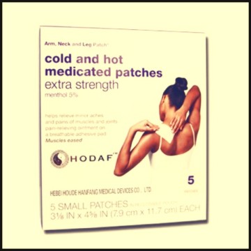 medicated patch for lady's pain relief