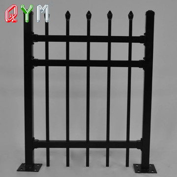 Metal Picket Fence Wrought Iron Fence Panel Gate
