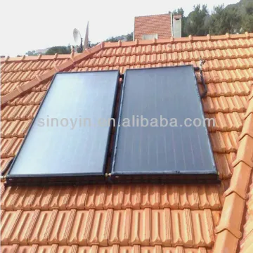 split industrial solar water heater manufacturer with flat plate soalr collector& flat panel solar water heater