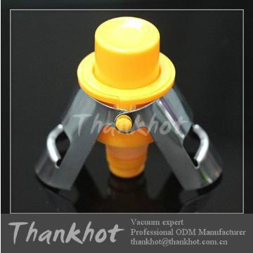 lovely luster silk-creen wine stopper