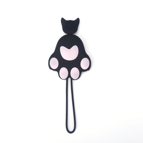 best popular silicone cat paw car key case
