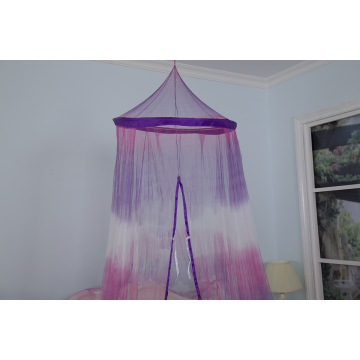 Mosquito Net Tie Dye Style Crown Bed Canopy