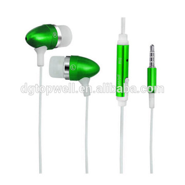 Stereo In-ear Headphones Metal Earshell Headphones for IPhone 6s