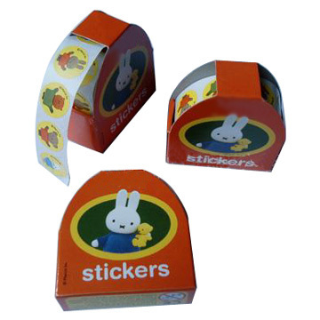 Roll Sticker(cartoon sticker,toy sticker)