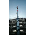 Free-standing industrial decorative chimney