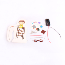 Diy Electromagnetic Induction Science Kit Educational Electronics Toy for Kids