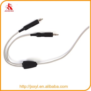 Reusable ABS bipolar line coaxial cable assembly