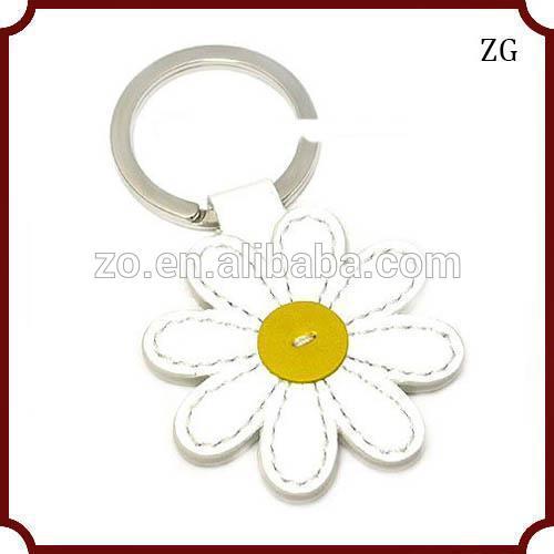 Souvenir personalized flower key chain