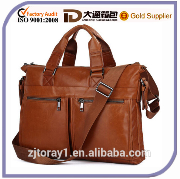 Men's Genuine Leather Business Bag Briefcase Bag