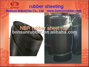 China BONSUN Industrial NBR/SBR Rubber Sheet Roll