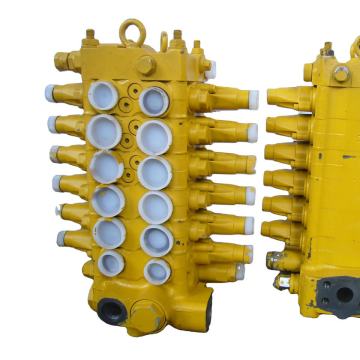 Katup Kontrol Hidraulik Utama Assy 723-57-11700 Excavator Katup Kontrol Utama Untuk PC130-7 Excavator