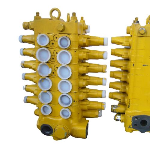 Katup Kontrol Hidraulik Utama Assy 723-57-11700 Excavator Katup Kontrol Utama Untuk PC130-7 Excavator